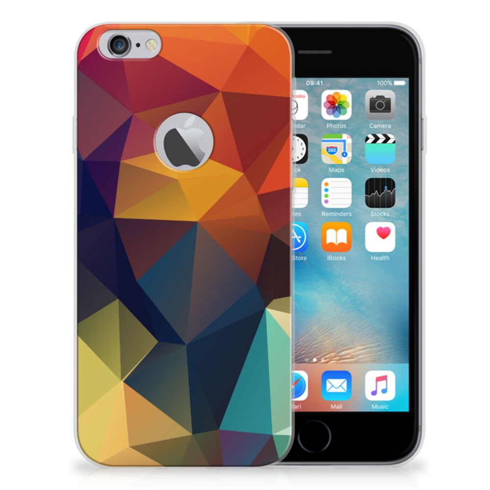 Apple iPhone 6 Plus | 6s Plus TPU Hoesje Design Polygon Color