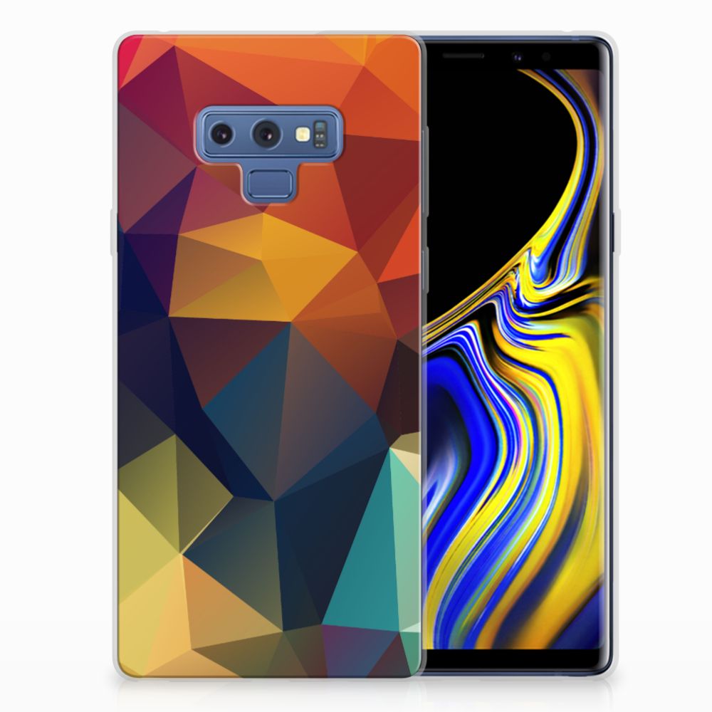 Samsung Galaxy Note 9 TPU Hoesje Polygon Color
