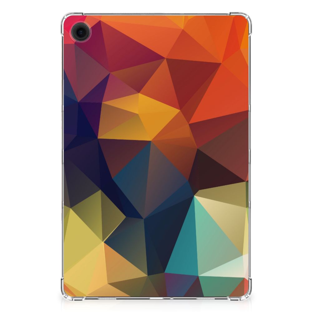 Samsung Galaxy Tab A9 Plus Back Cover Polygon Color