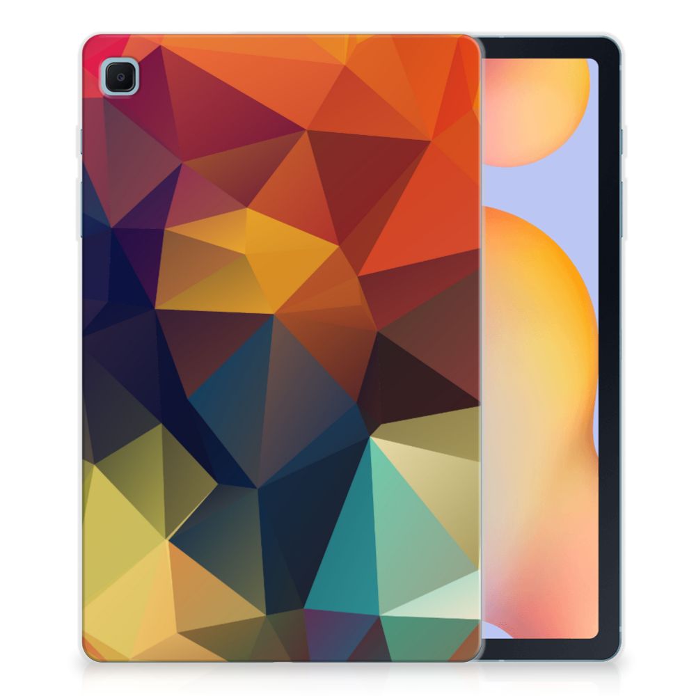 Samsung Galaxy Tab S6 Lite Back Cover Polygon Color