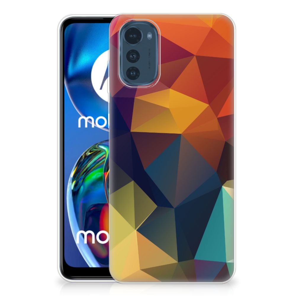 Motorola Moto E32/E32s TPU Hoesje Polygon Color