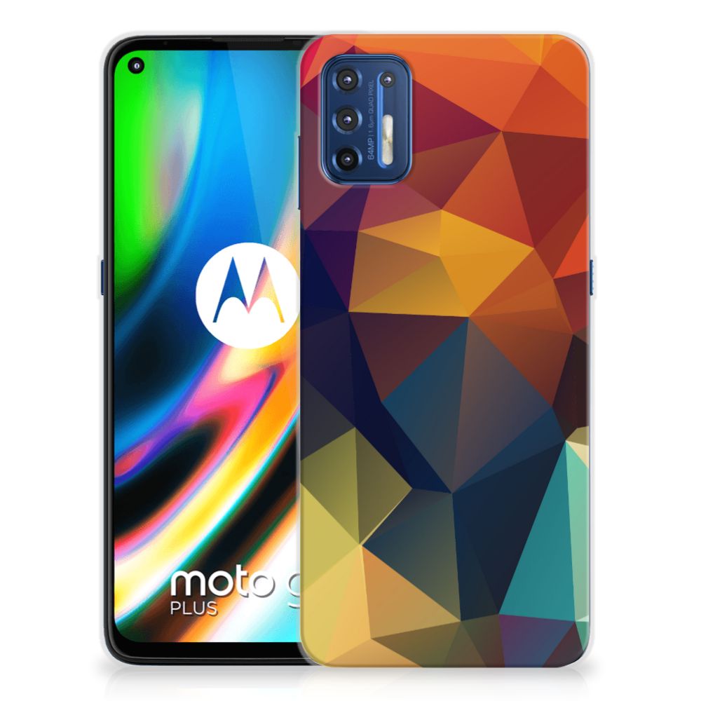 Motorola Moto G9 Plus TPU Hoesje Polygon Color