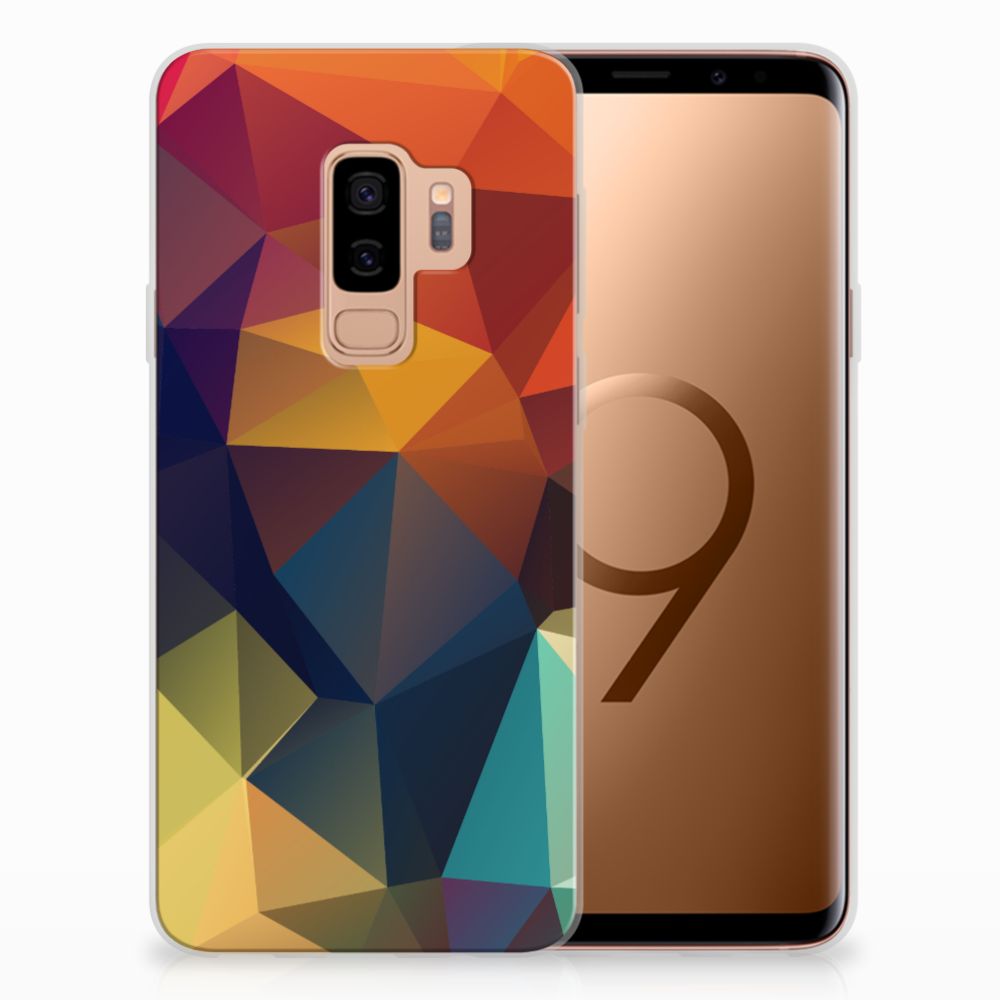 Samsung Galaxy S9 Plus TPU Hoesje Polygon Color
