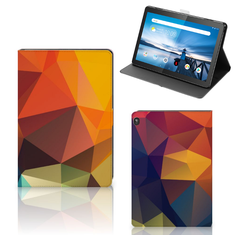Lenovo Tablet M10 Tablet Beschermhoes Polygon Color