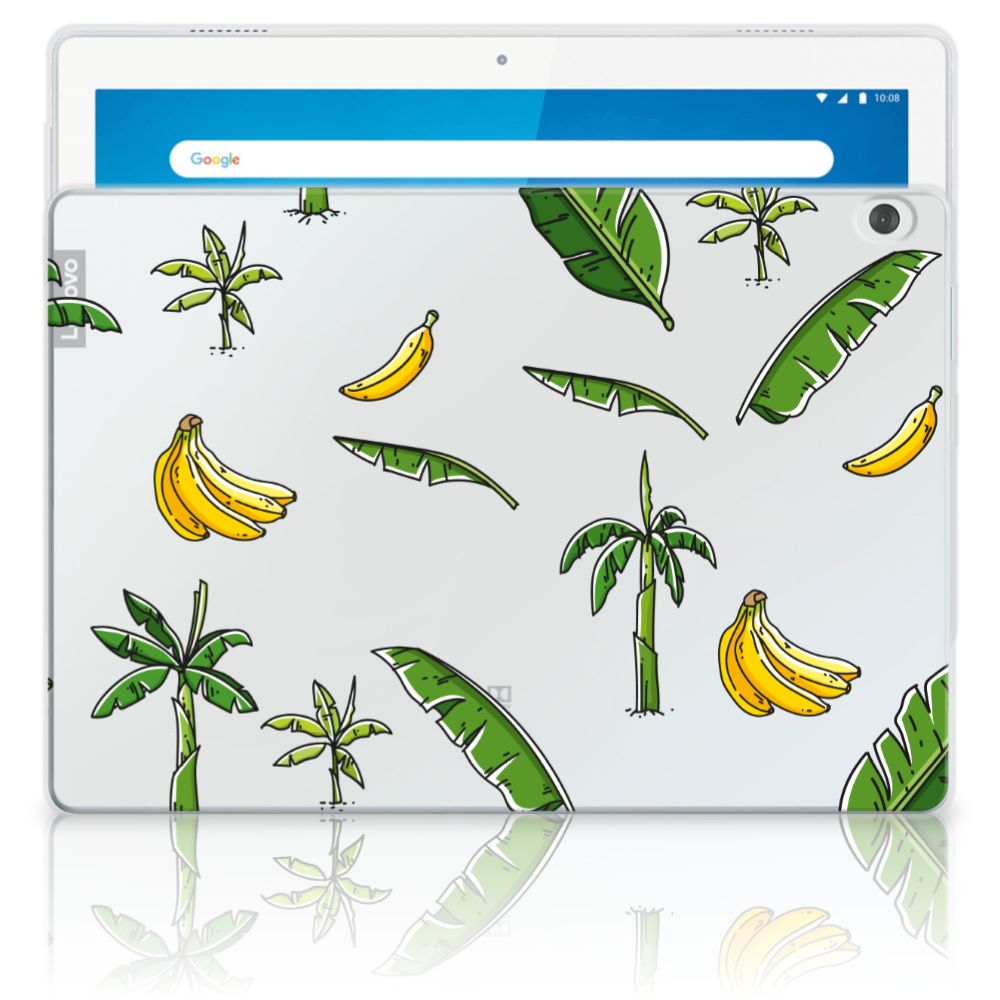Lenovo Tab M10 Siliconen Hoesje Banana Tree