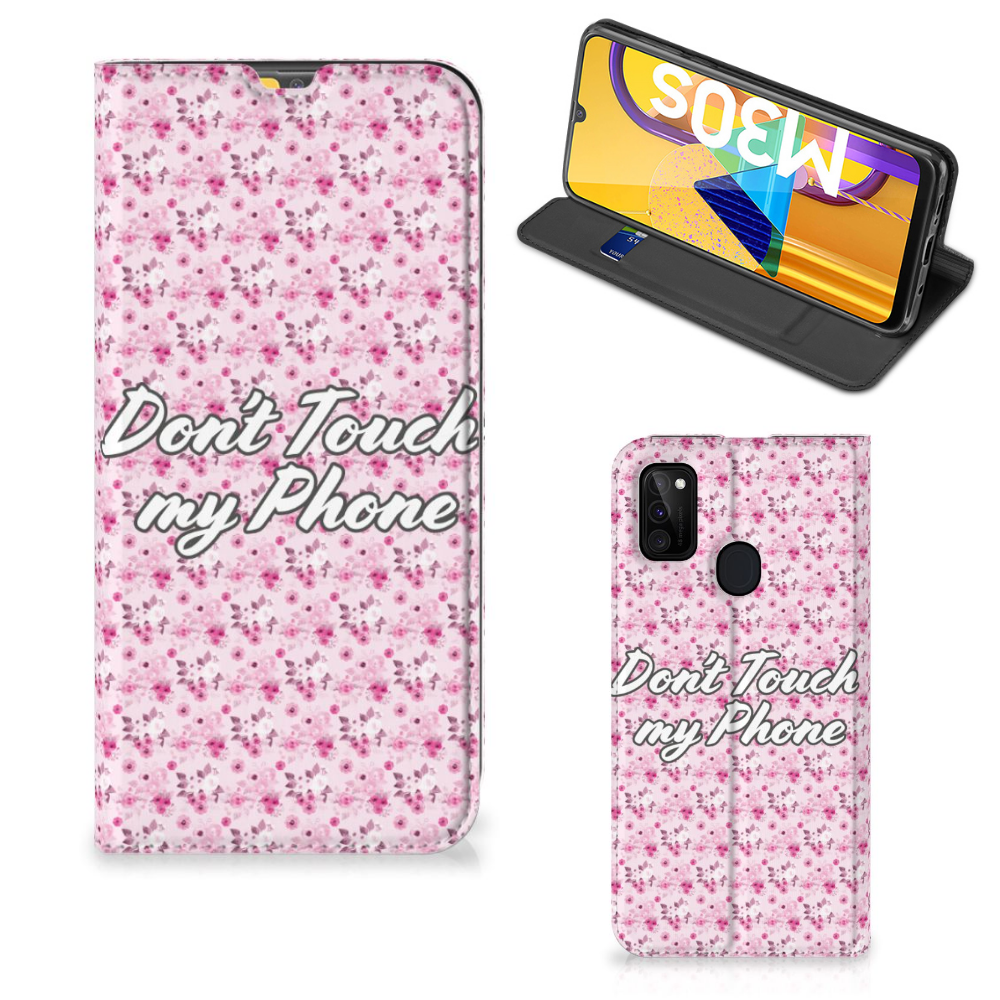 Samsung Galaxy M30s | M21 Design Case Flowers Pink DTMP