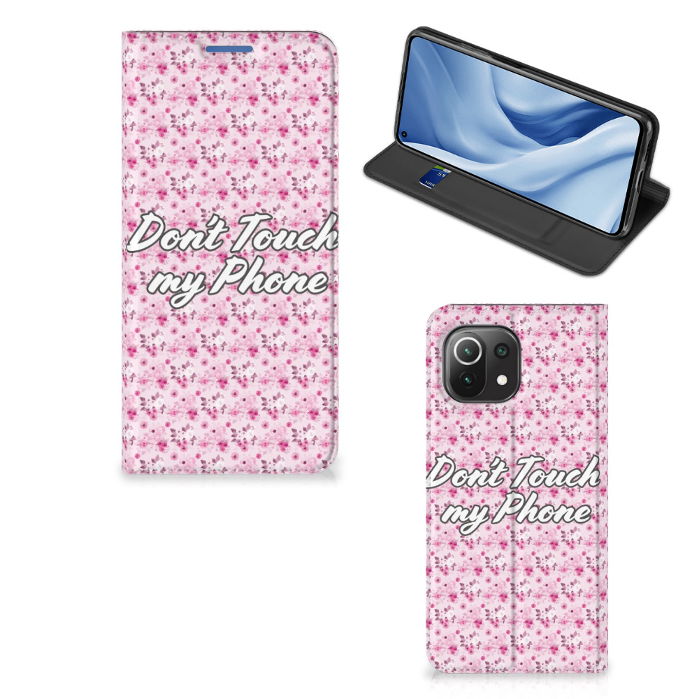 Xiaomi 11 Lite NE 5G | Mi 11 Lite Design Case Flowers Pink DTMP