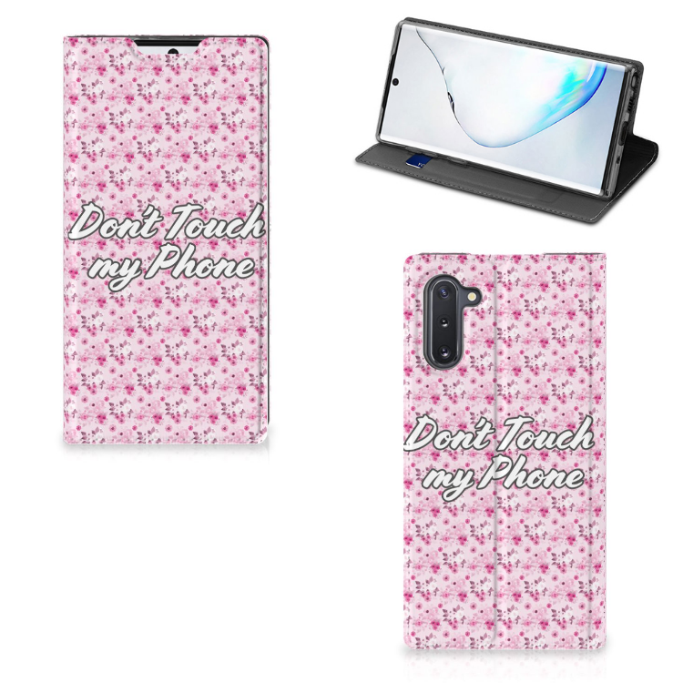 Samsung Galaxy Note 10 Design Case Flowers Pink DTMP