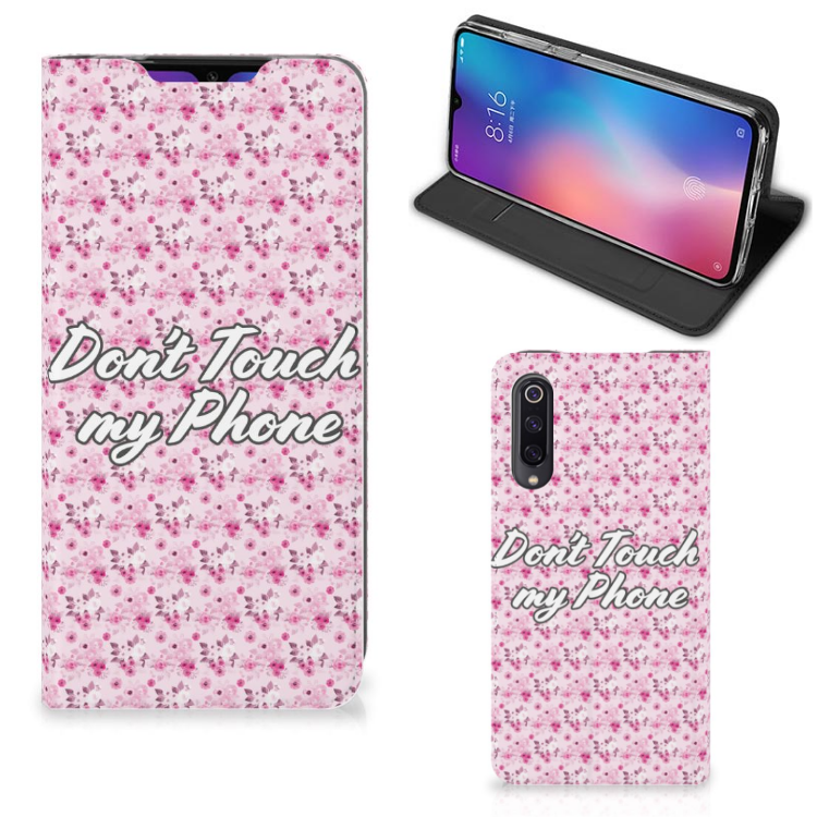 Xiaomi Mi 9 Design Case Flowers Pink DTMP