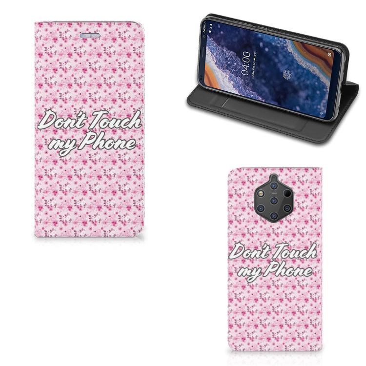 Nokia 9 PureView Design Case Flowers Pink DTMP