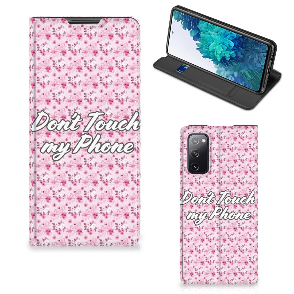 Samsung Galaxy S20 FE Design Case Flowers Pink DTMP