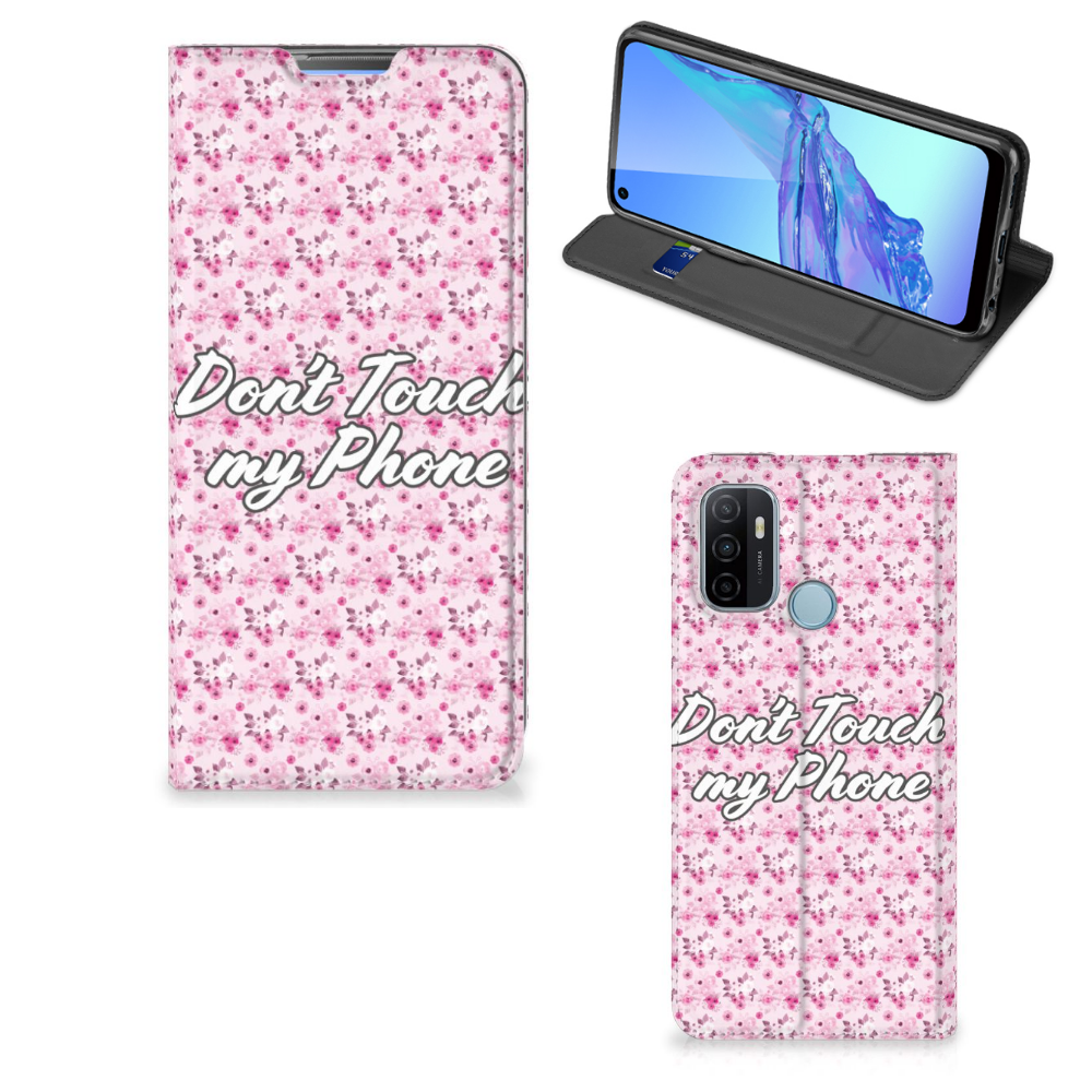 OPPO A53 | A53s Design Case Flowers Pink DTMP