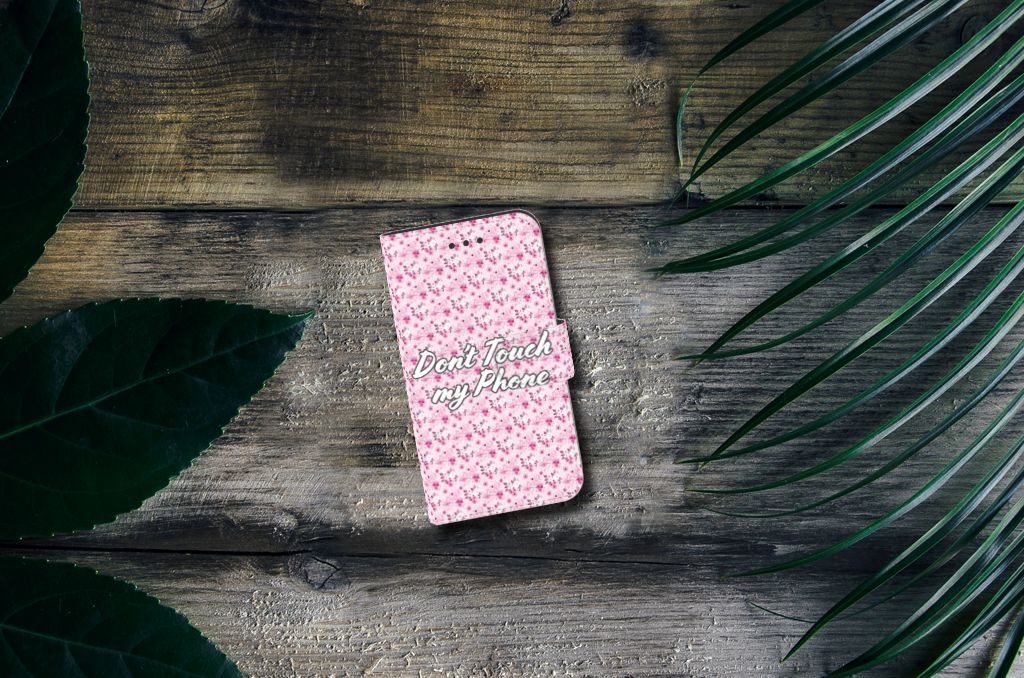 Samsung Galaxy Xcover 3 | Xcover 3 VE Portemonnee Hoesje Flowers Pink DTMP