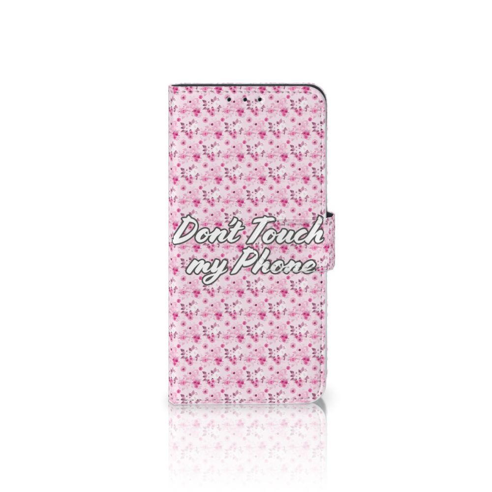 Nokia 2.3 Portemonnee Hoesje Flowers Pink DTMP
