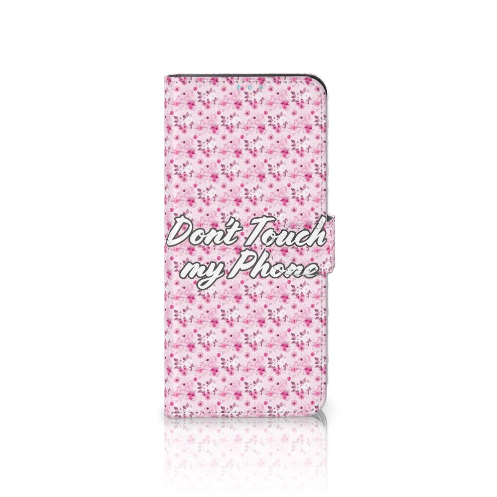 Xiaomi Poco F2 Pro Portemonnee Hoesje Flowers Pink DTMP