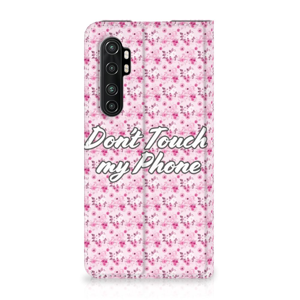 Xiaomi Mi Note 10 Lite Design Case Flowers Pink DTMP