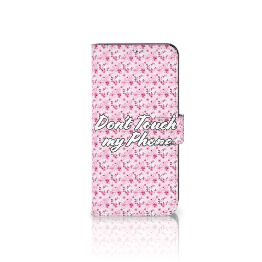 Samsung Galaxy A32 4G Portemonnee Hoesje Flowers Pink DTMP