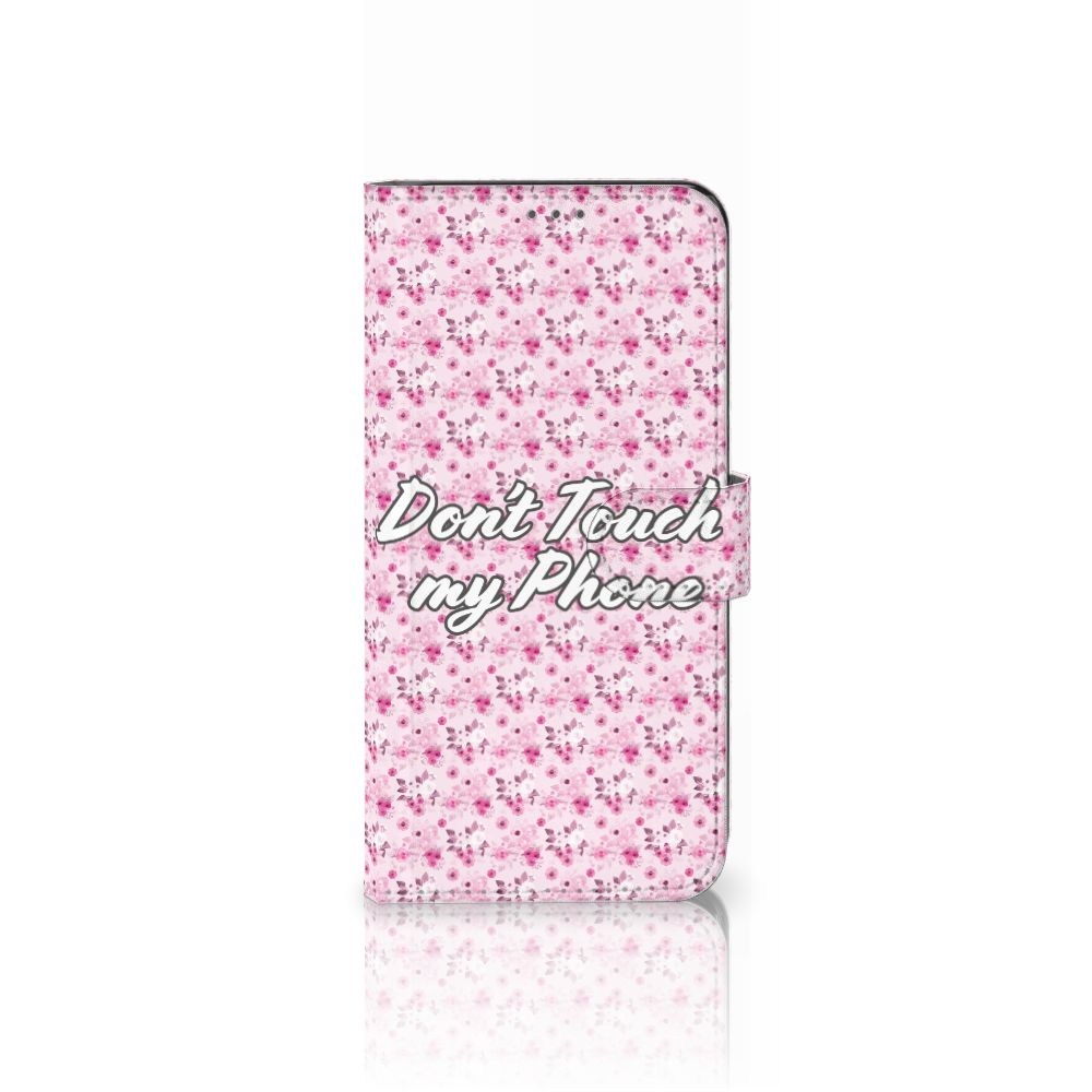 Samsung Galaxy A22 4G | M22 Portemonnee Hoesje Flowers Pink DTMP