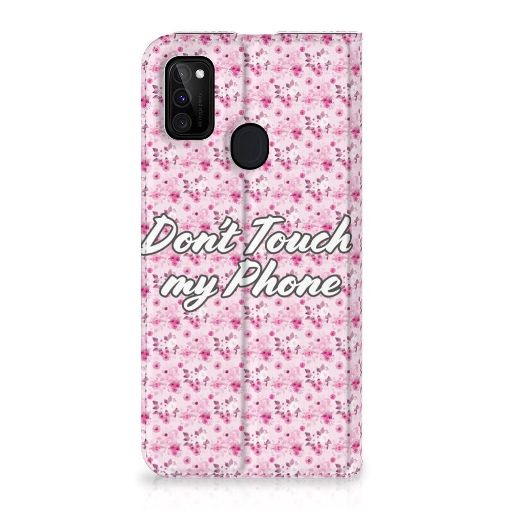 Samsung Galaxy M30s | M21 Design Case Flowers Pink DTMP