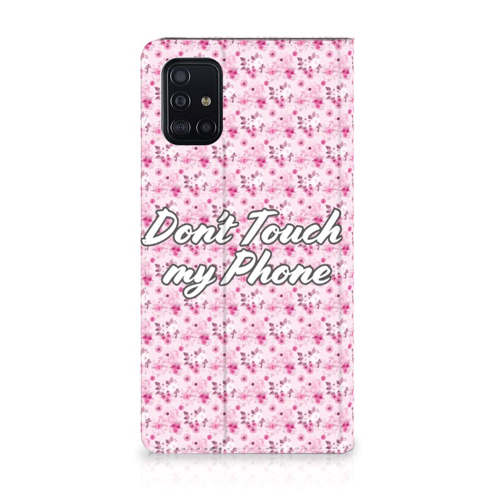 Samsung Galaxy A51 Design Case Flowers Pink DTMP