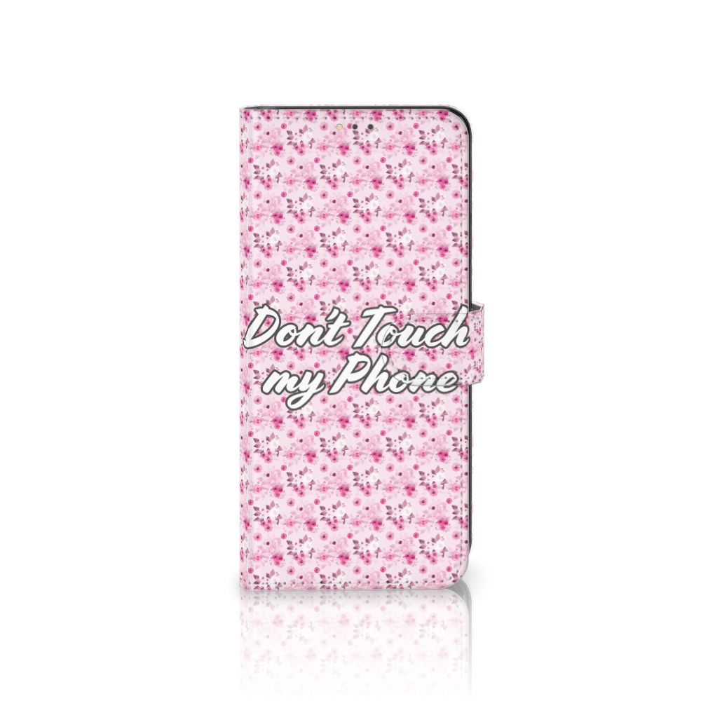 Nokia 5.3 Portemonnee Hoesje Flowers Pink DTMP