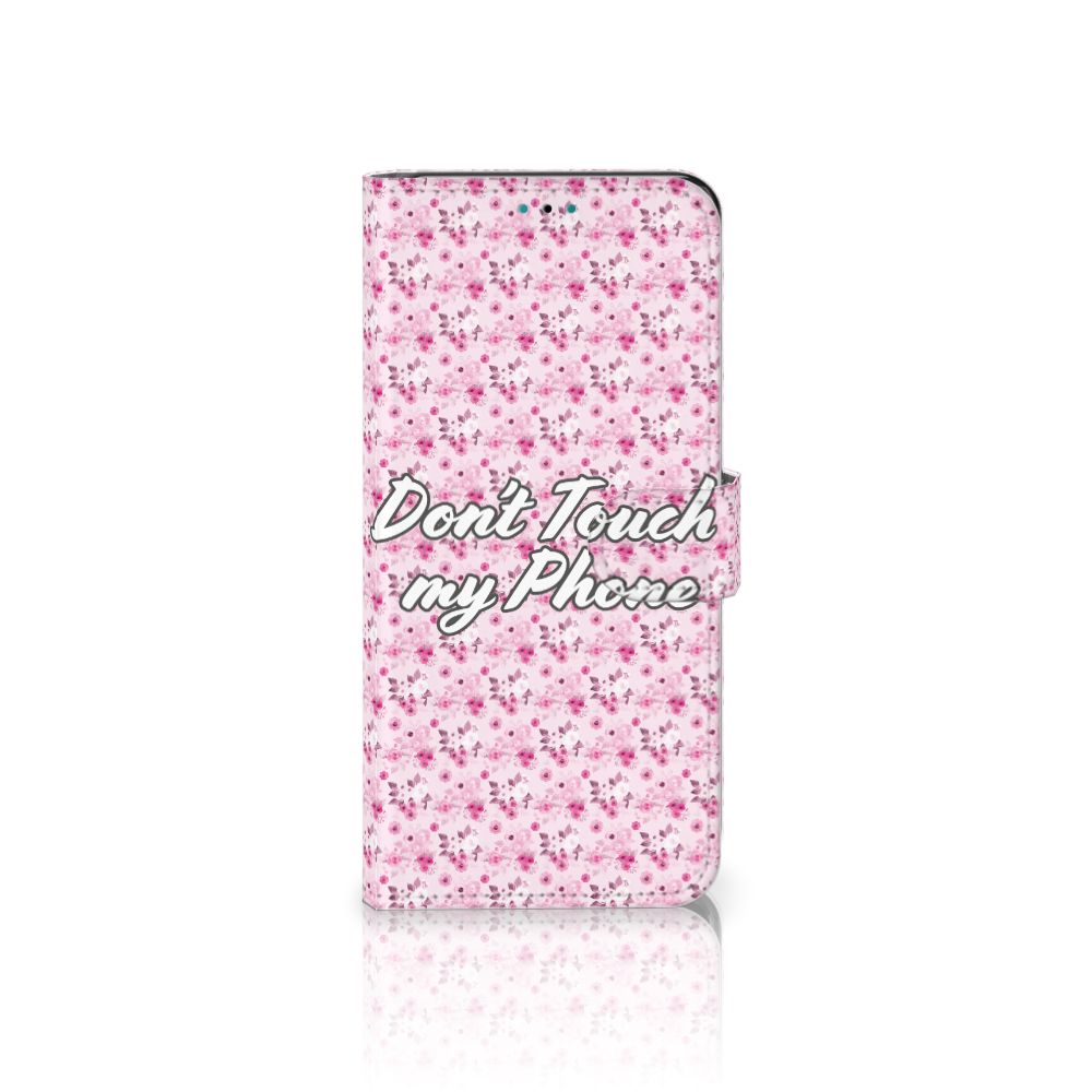 Motorola Moto G10 | G20 | G30 Portemonnee Hoesje Flowers Pink DTMP