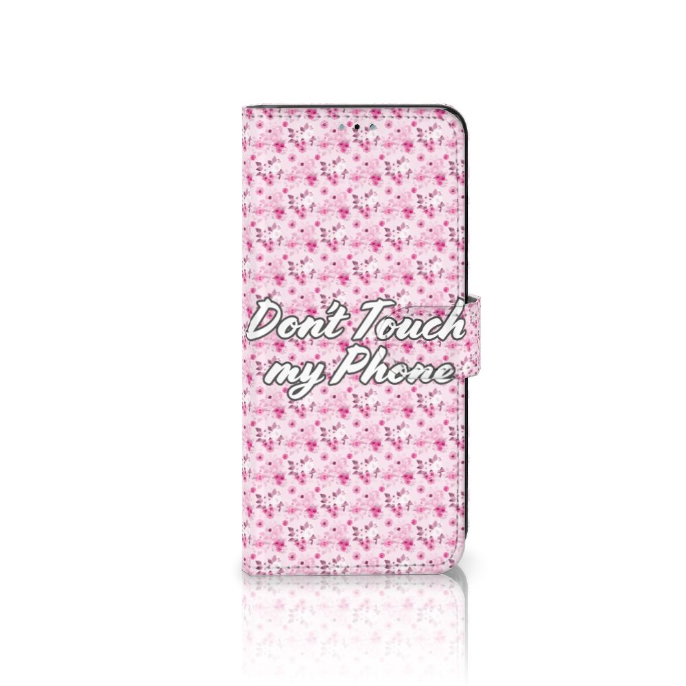 Nokia G10 | G20 Portemonnee Hoesje Flowers Pink DTMP