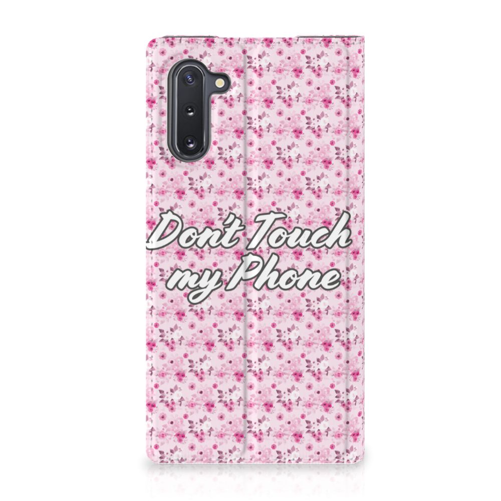 Samsung Galaxy Note 10 Design Case Flowers Pink DTMP