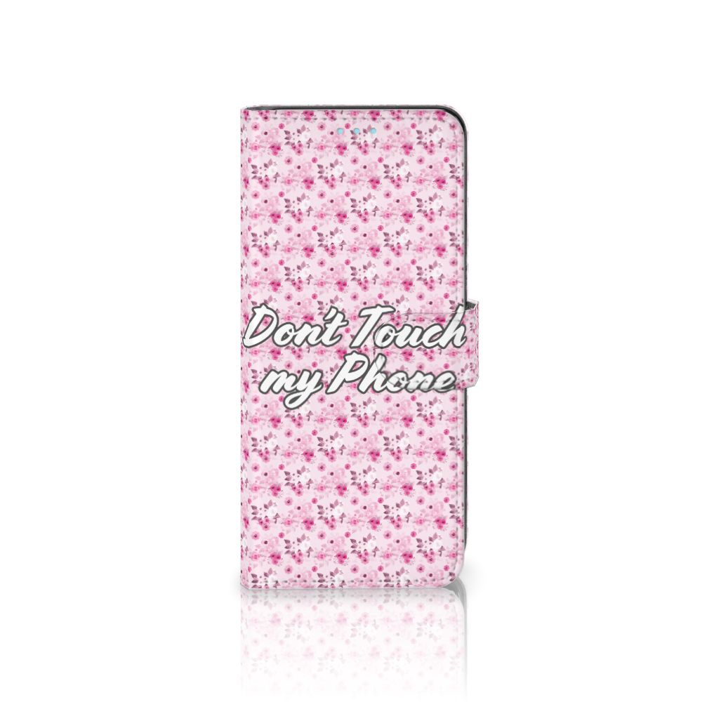 Sony Xperia 10 III Portemonnee Hoesje Flowers Pink DTMP