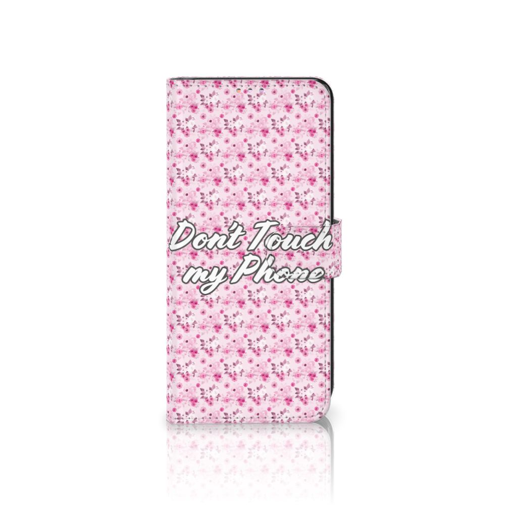 Samsung Galaxy M11 | A11 Portemonnee Hoesje Flowers Pink DTMP