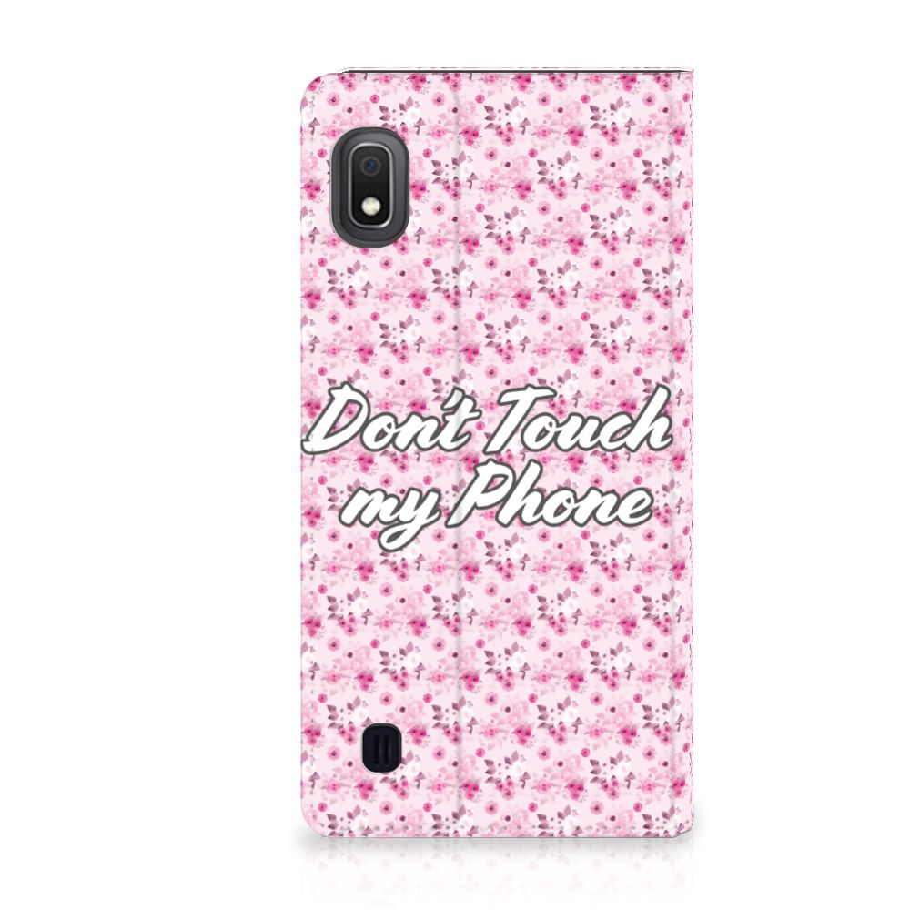 Samsung Galaxy A10 Design Case Flowers Pink DTMP