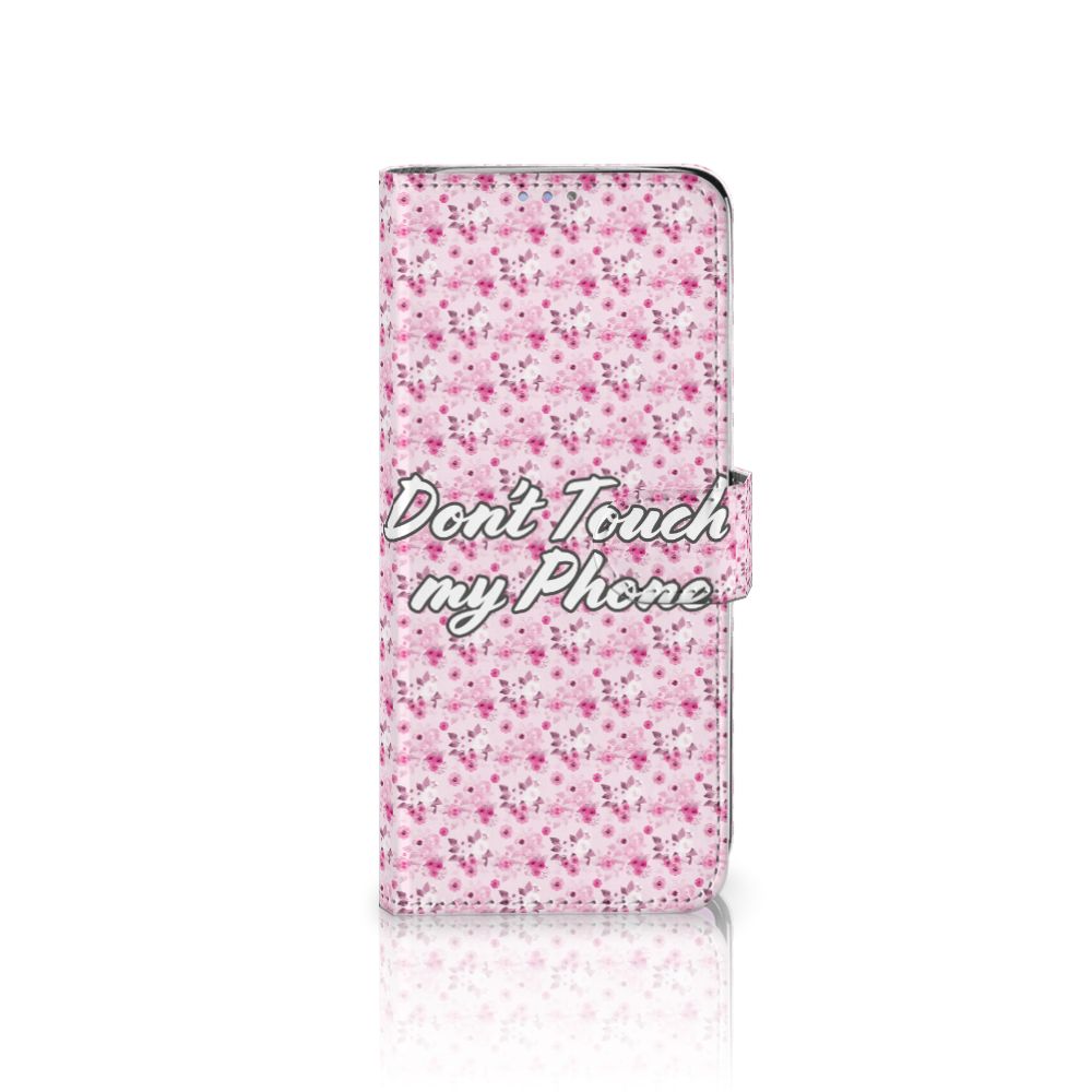 Samsung S10 Lite Portemonnee Hoesje Flowers Pink DTMP