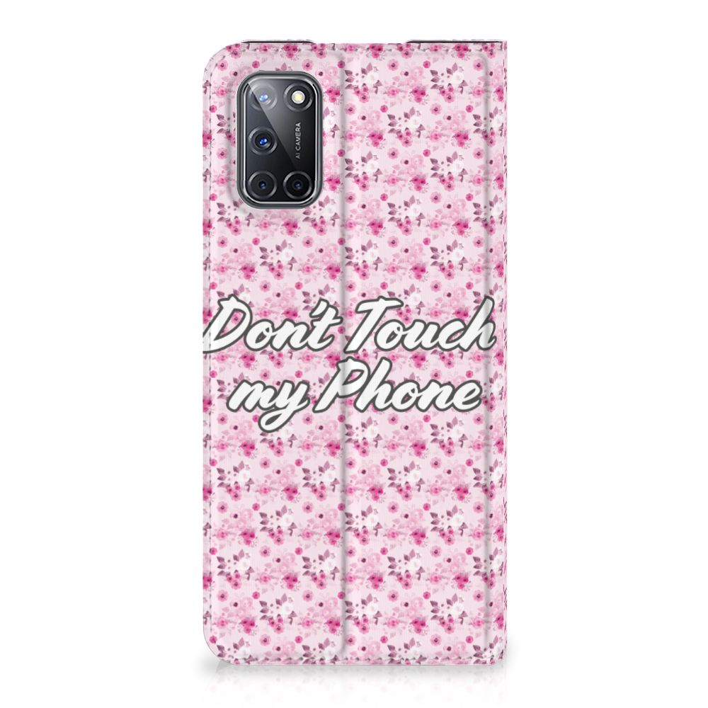 OPPO A52 | A72 Design Case Flowers Pink DTMP