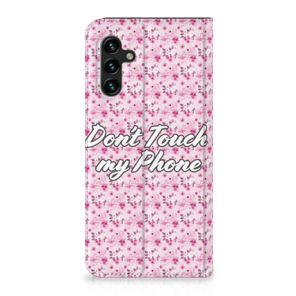 Samsung Galaxy A13 (5G) | Samsung Galaxy A04s Design Case Flowers Pink DTMP