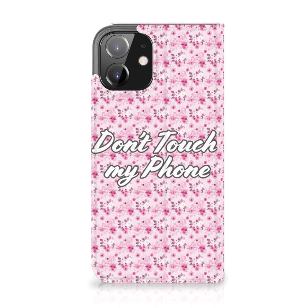 iPhone 12 | iPhone 12 Pro Design Case Flowers Pink DTMP