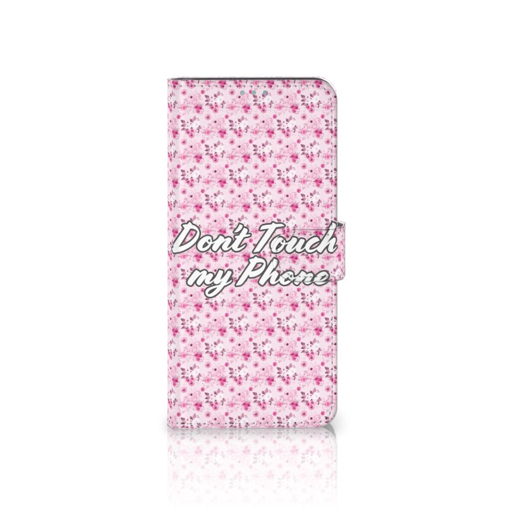 Nokia 3.4 Portemonnee Hoesje Flowers Pink DTMP