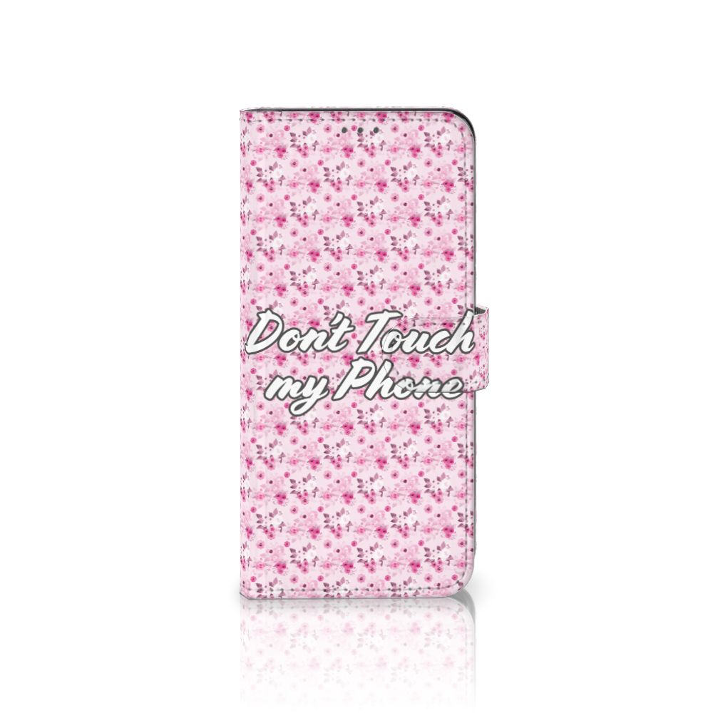 Samsung Galaxy A04s | Samsung Galaxy A13 5G Portemonnee Hoesje Flowers Pink DTMP