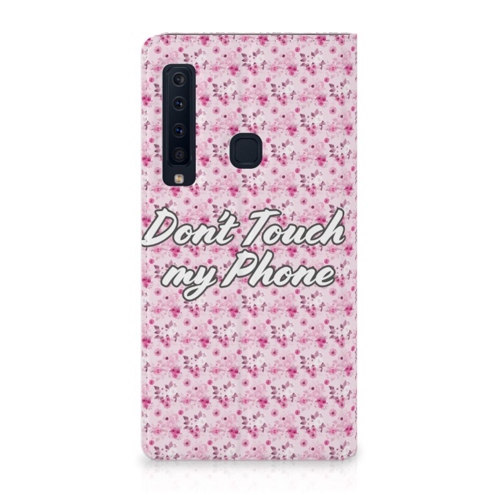Samsung Galaxy A9 (2018) Design Case Flowers Pink DTMP