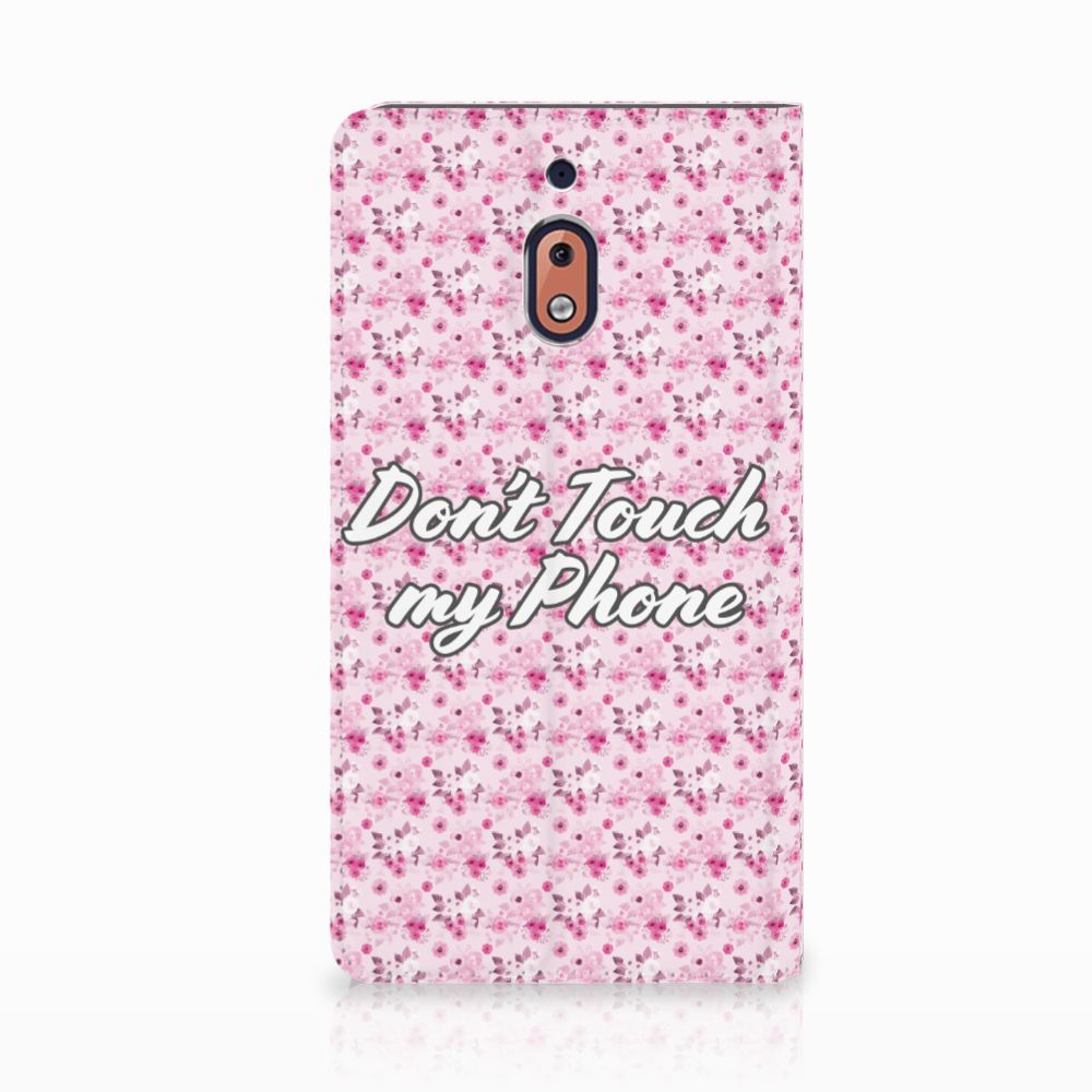 Nokia 2.1 2018 Design Case Flowers Pink DTMP