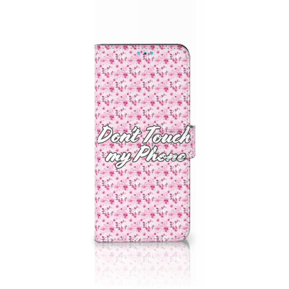 Xiaomi Redmi 10 Portemonnee Hoesje Flowers Pink DTMP