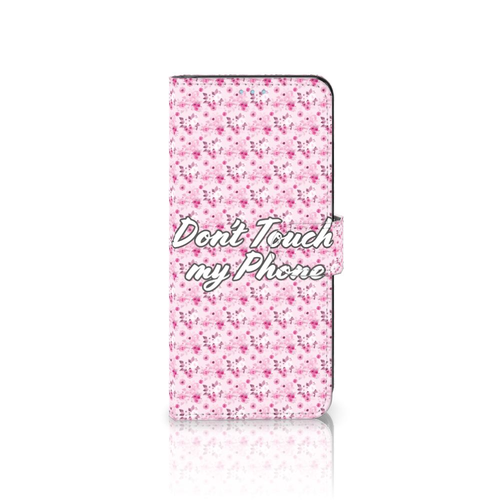 OPPO Find X5 Lite | Reno 7 5G Portemonnee Hoesje Flowers Pink DTMP