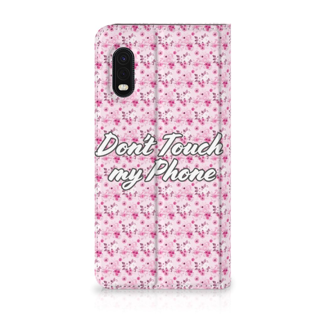 Samsung Xcover Pro Design Case Flowers Pink DTMP