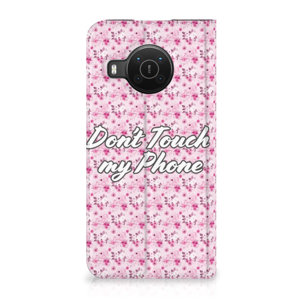 Nokia X20 | X10 Design Case Flowers Pink DTMP