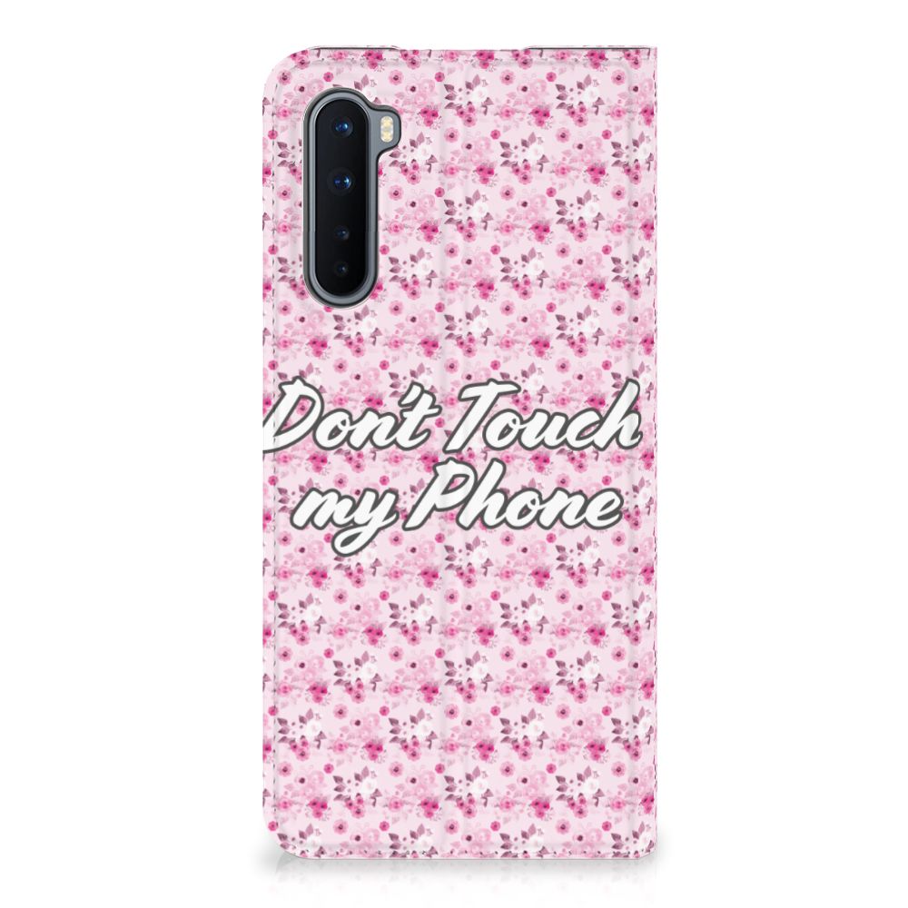 OnePlus Nord Design Case Flowers Pink DTMP