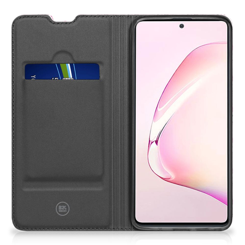 Samsung Galaxy Note 10 Lite Design Case Flowers Pink DTMP