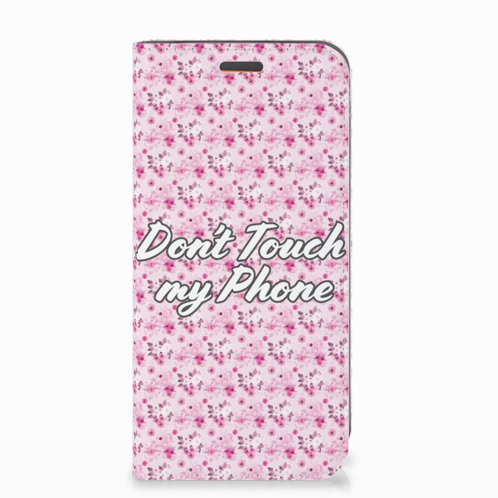 Motorola Moto E5 Play Design Case Flowers Pink DTMP