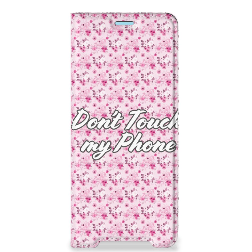 Sony Xperia 10 III Design Case Flowers Pink DTMP