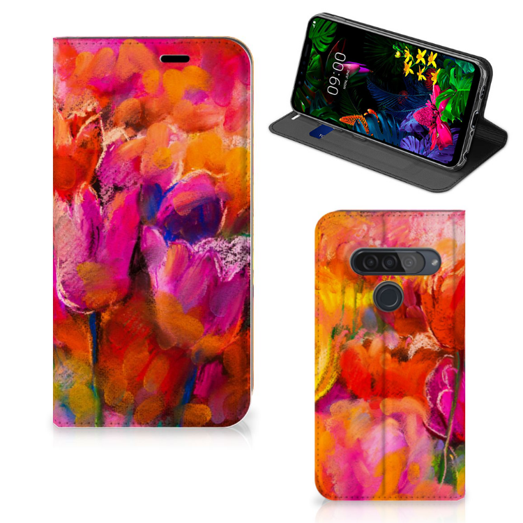Bookcase LG G8s Thinq Tulips