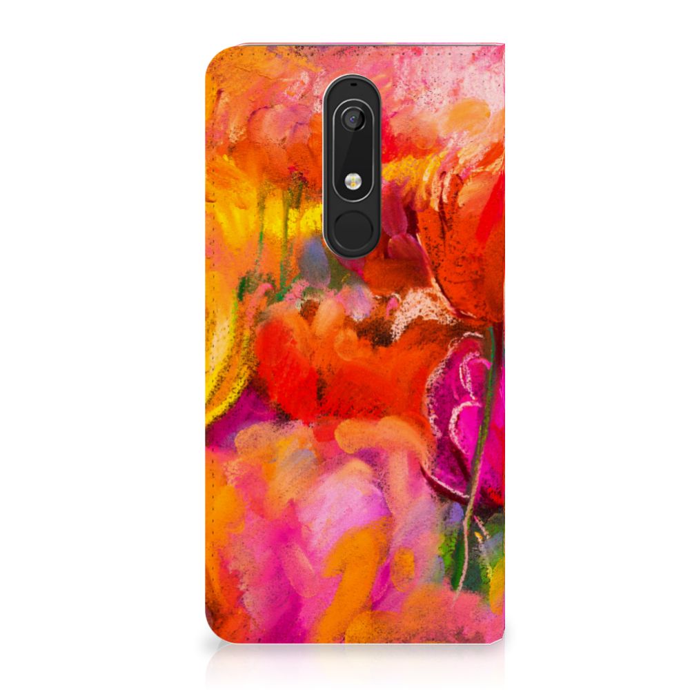 Bookcase Nokia 5.1 (2018) Tulips