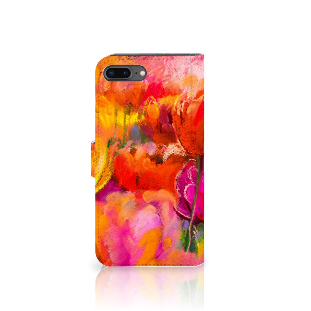 Hoesje Apple iPhone 7 Plus | 8 Plus Tulips